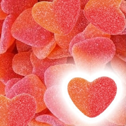 coeur peche vendu par 100 g ( halal )