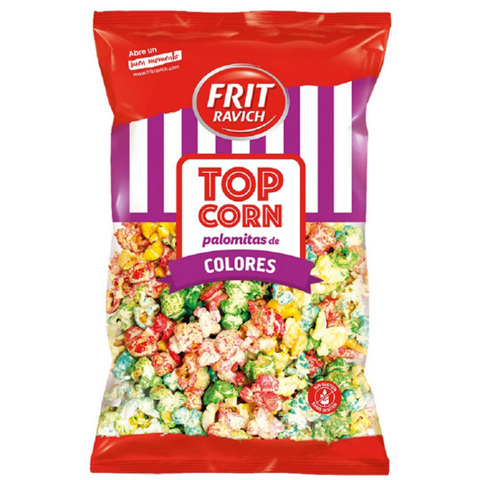 pop corns sucrés colorés vendu à l'unités