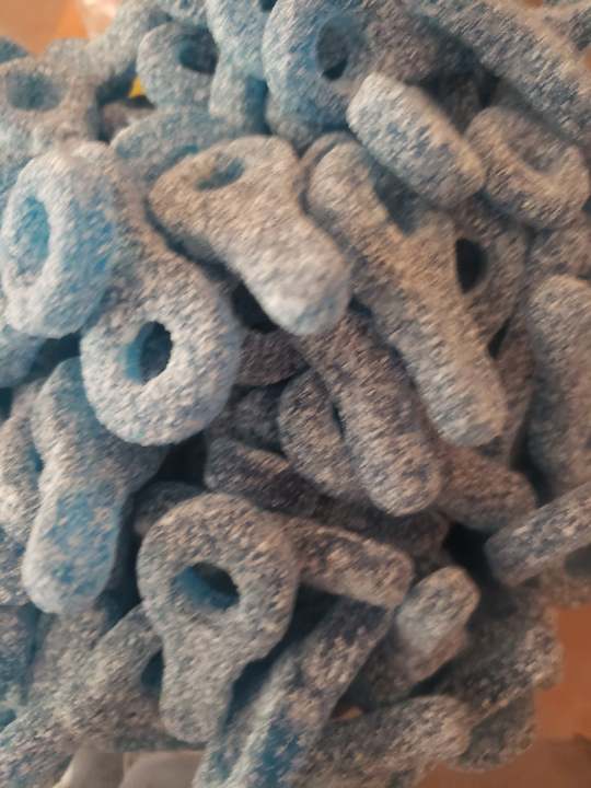 tetine citrique bleue vendu par 100 g