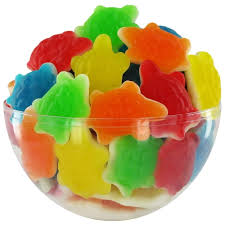 tortues gélifiés vendu par 100 g