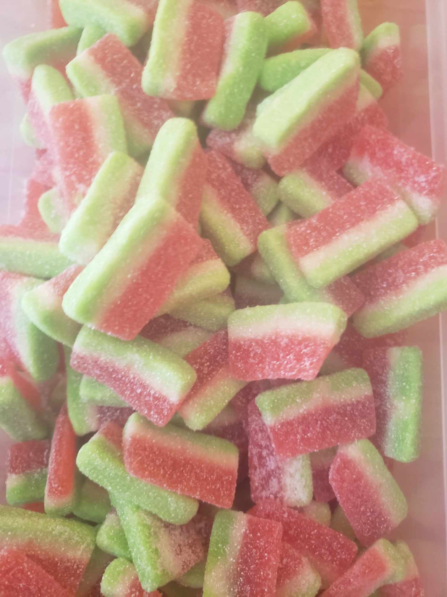tranche de pastèque vendu par 100 g ( halal )